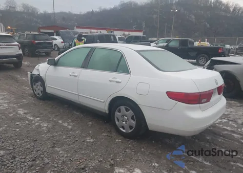 2005 Honda Accord 2.4 Lx z USA, uszkodzony, nr VIN 1HGCM56435A159963